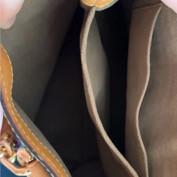 Louis Vuitton Black Multicolor Audra Handbag - Picture 9 of 10